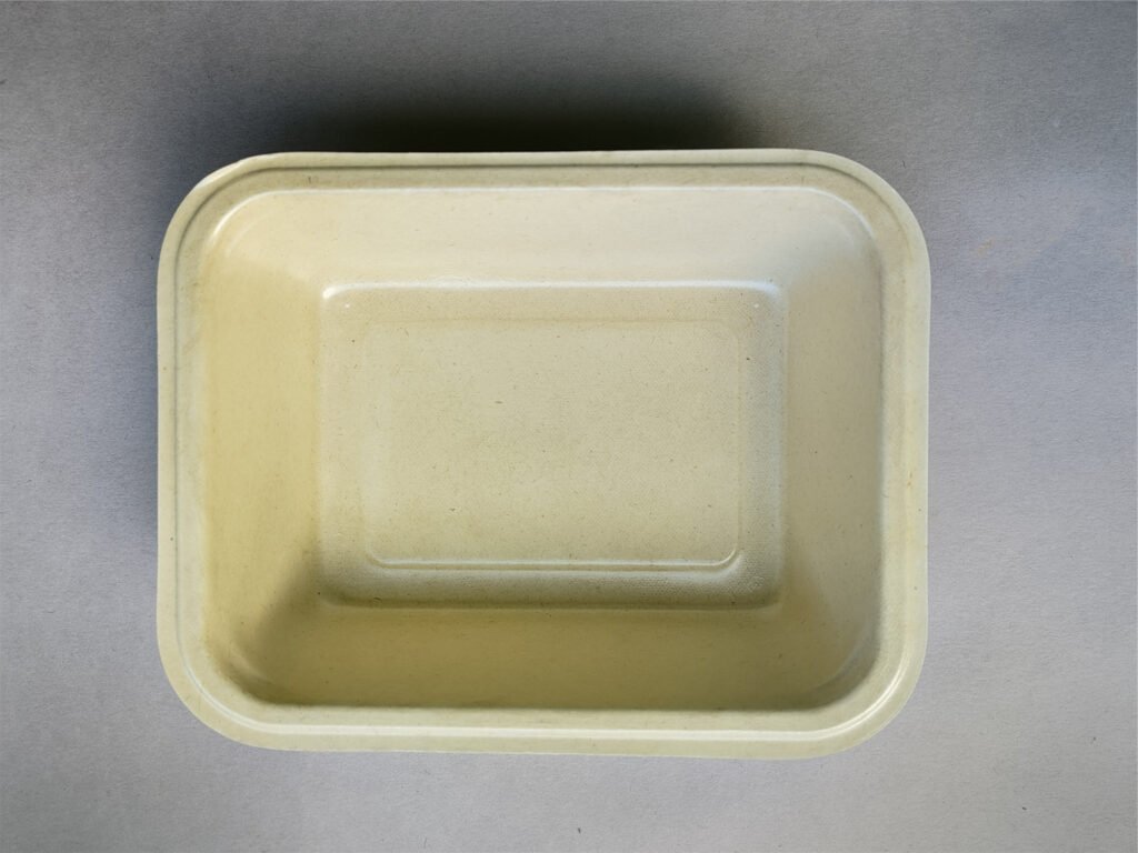 pp laminated map food tray