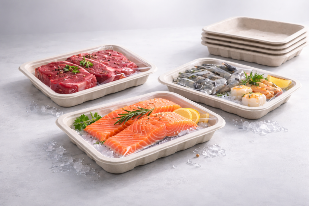 fresh food in molded fiber trays22