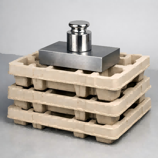 stacked trays with metal weights(1)
